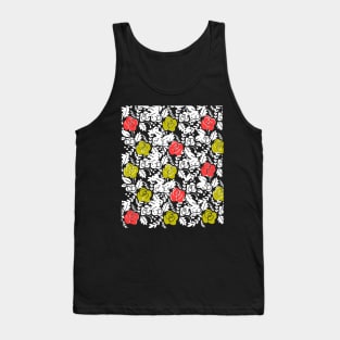 Colourful Flower Tank Top